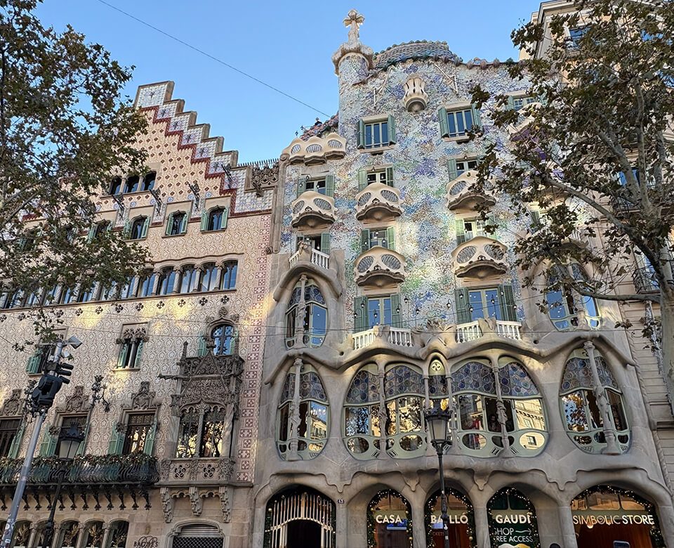 La Casa Batlló et la Casa Amettler