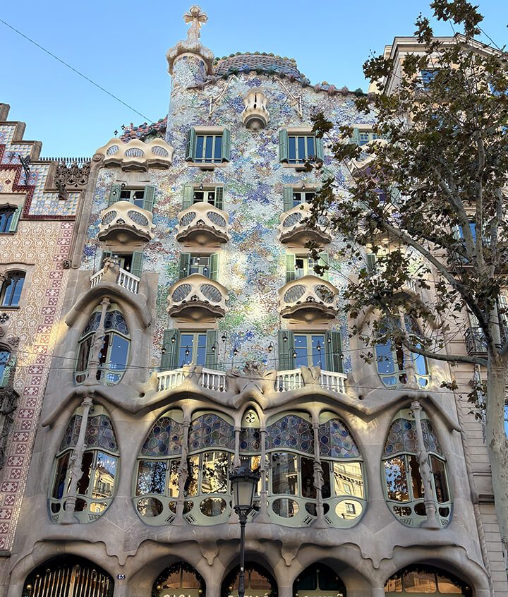 La façade de la Casa Batlló