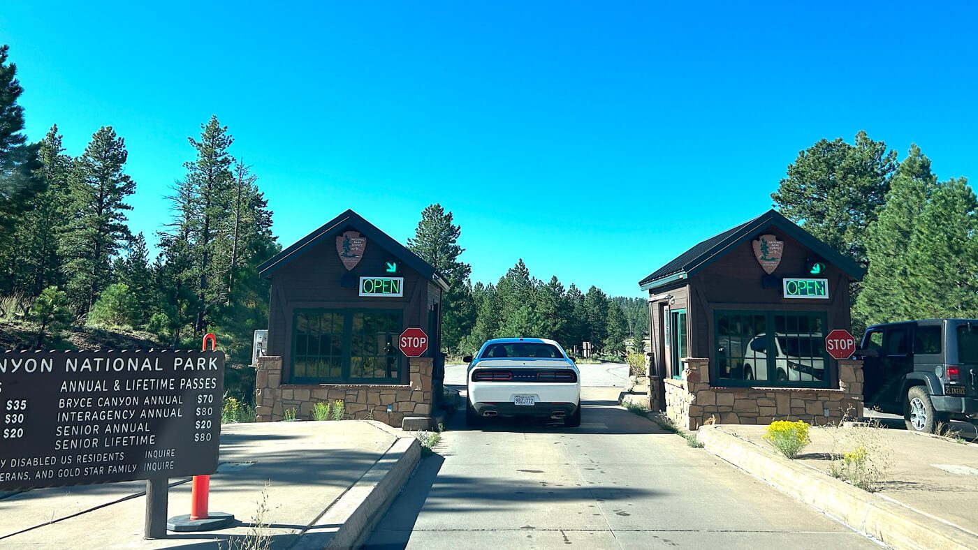 Pour visiter Bryce Canyon, vous devez payer une entrée aux US National Park