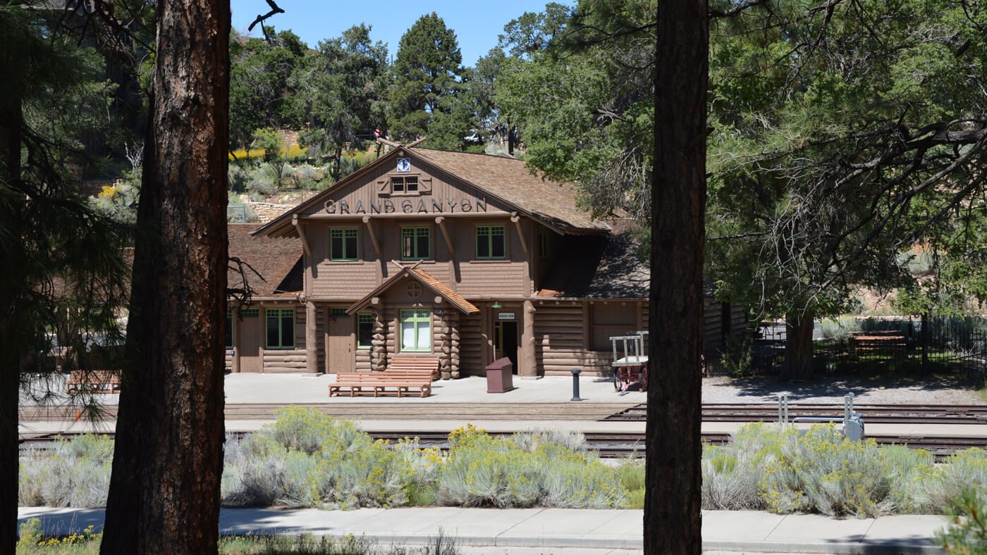 La gare du Grand Canyon