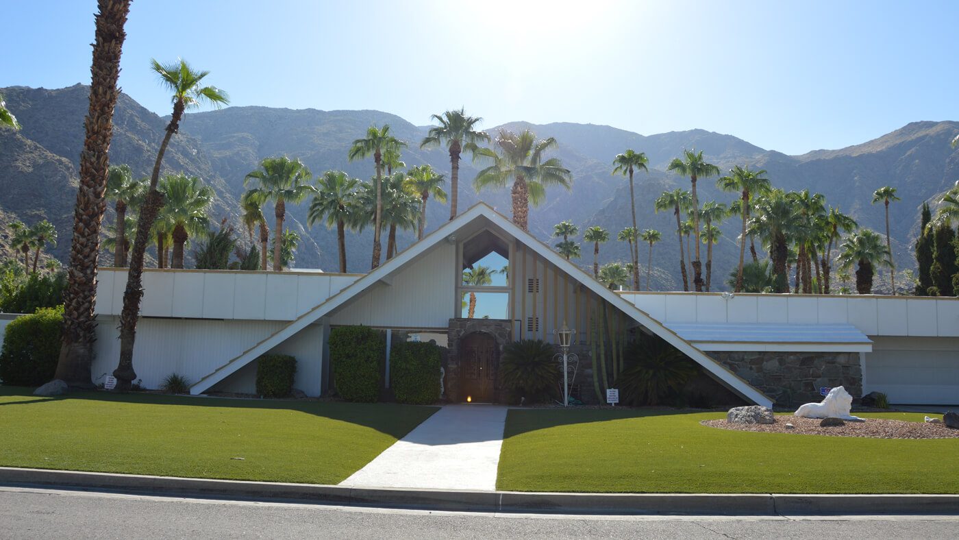 Que faire à Palm Springs ? Photographier les Swiss Miss House. Des maisons typiques