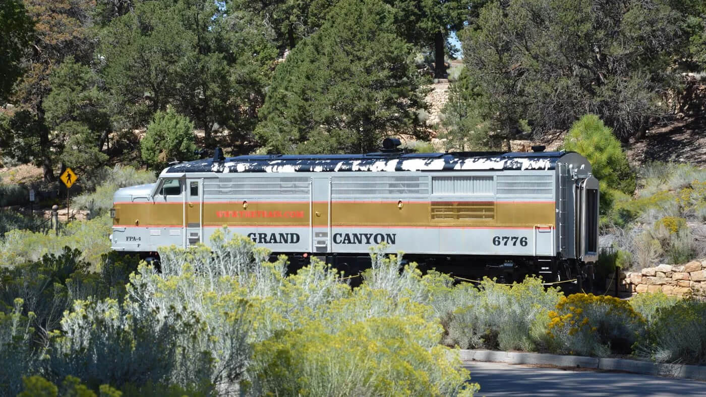 Train du Grand Canyon aux États-Unis