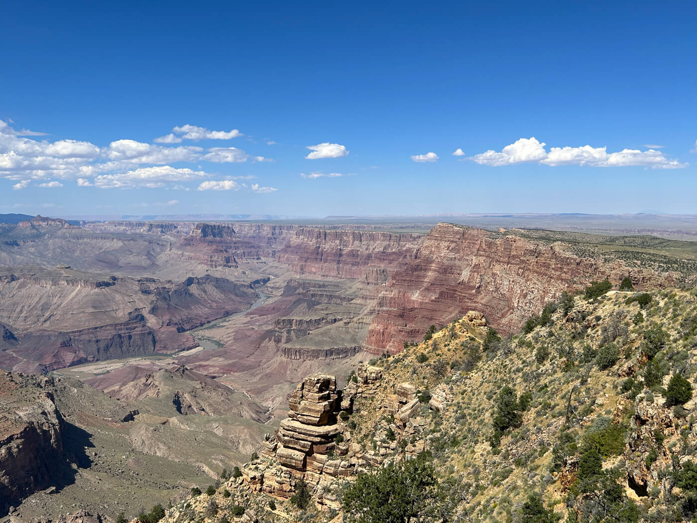 Vue majestueuse du Grand Canyon
