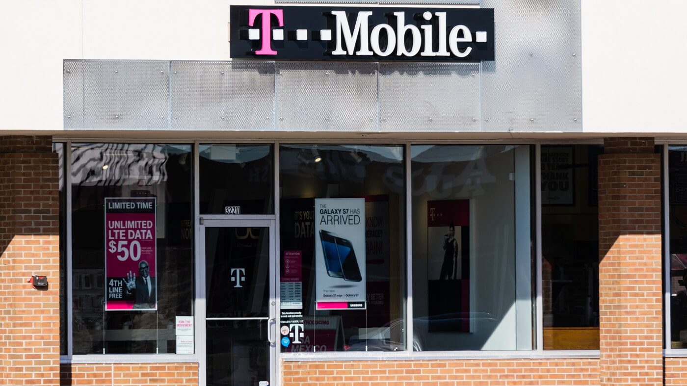 Magasin T-Mobile pour son forfait téléphone USA
