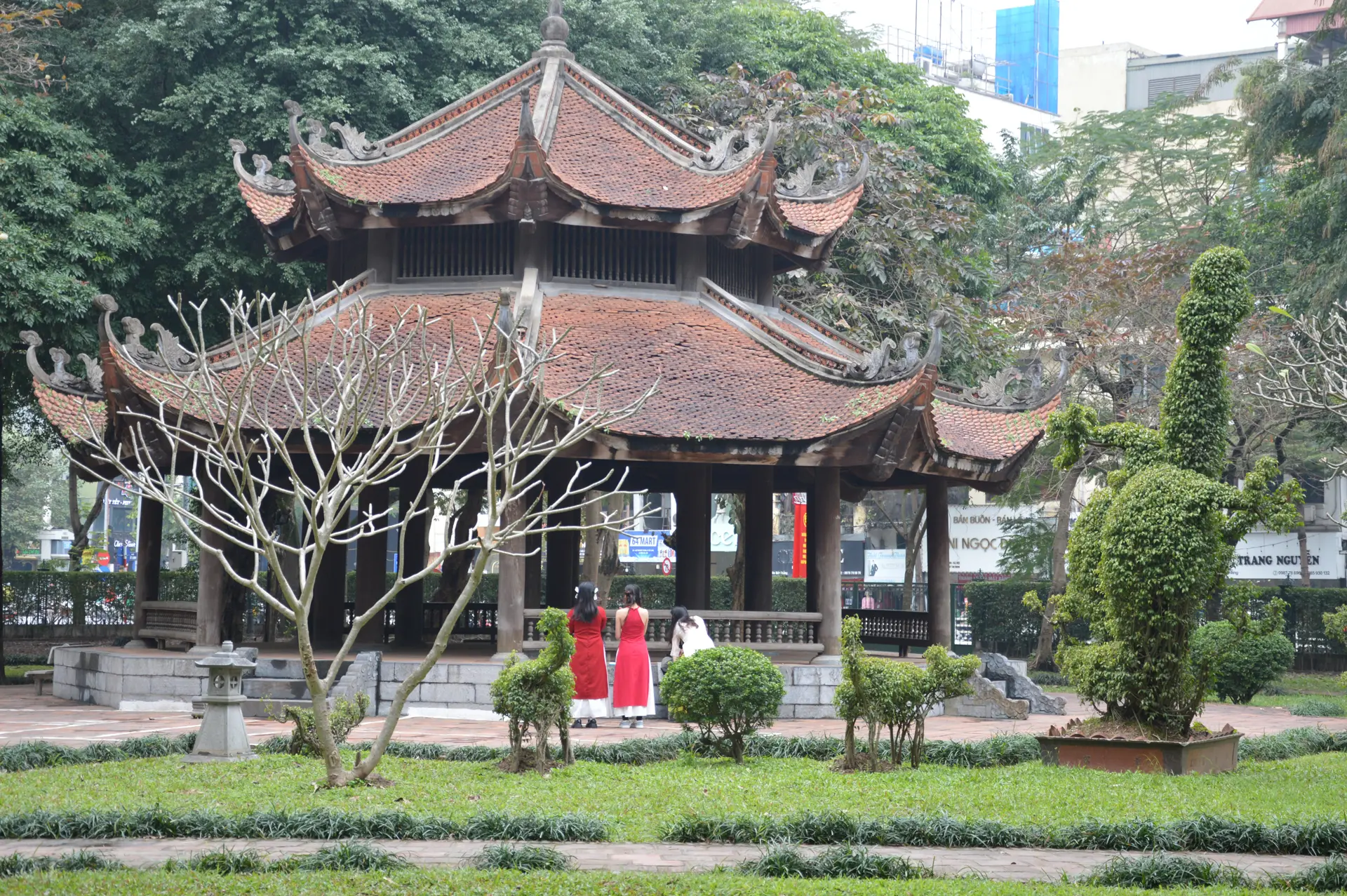 Un temple à Hanoï