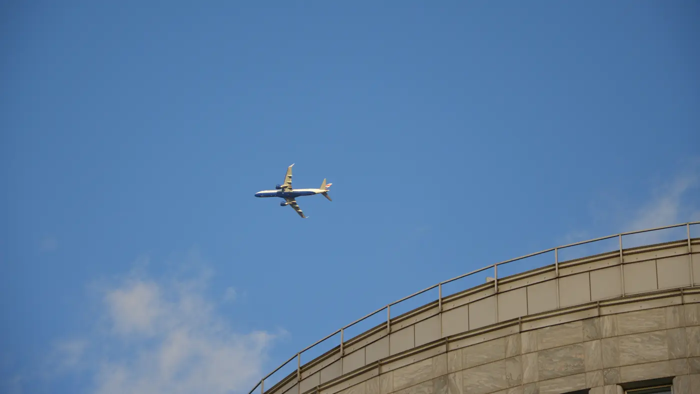 avion ciel Londres
