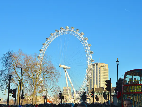 london eye bus impérial