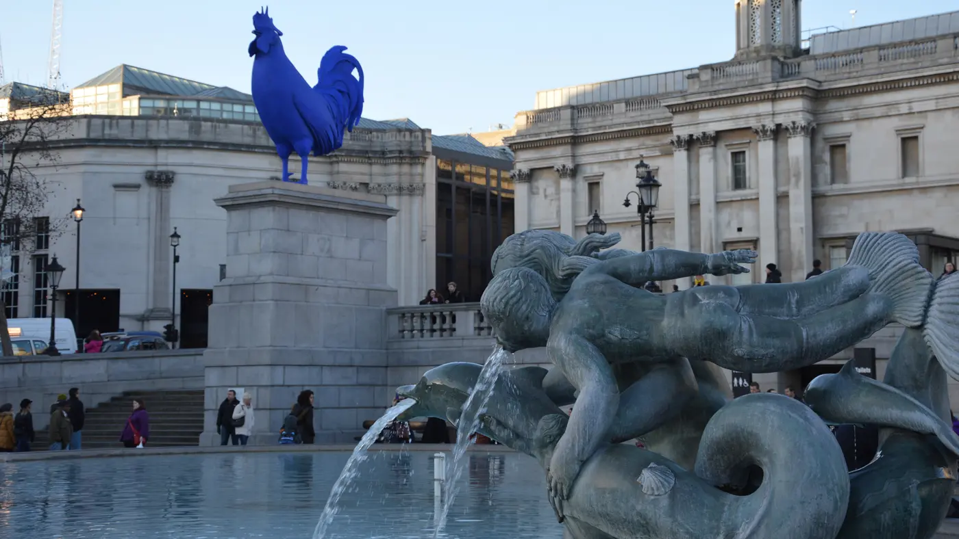 Trafalgar Square fontaine